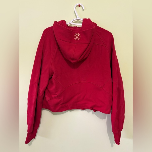 Lululemon Scuba Oversized Half Zip Lunar New Year 2022 - Dark Red LE - Picture 4 of 4